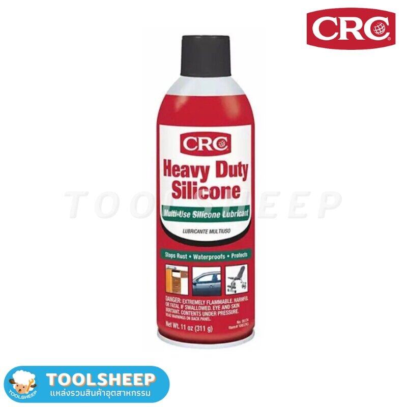 CRC HEAVY DUTY SILICONE สเปรย์ซิลิโคนใส 312g.
