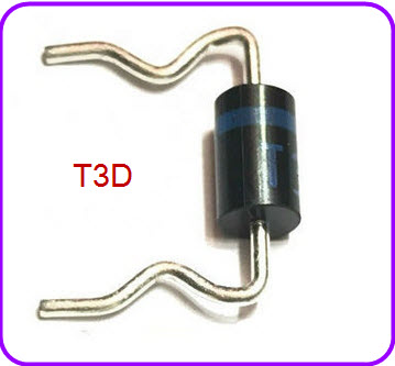 T3D ไดโอด พานา Diode protection ( T3D ใช้ตามส่ี )
