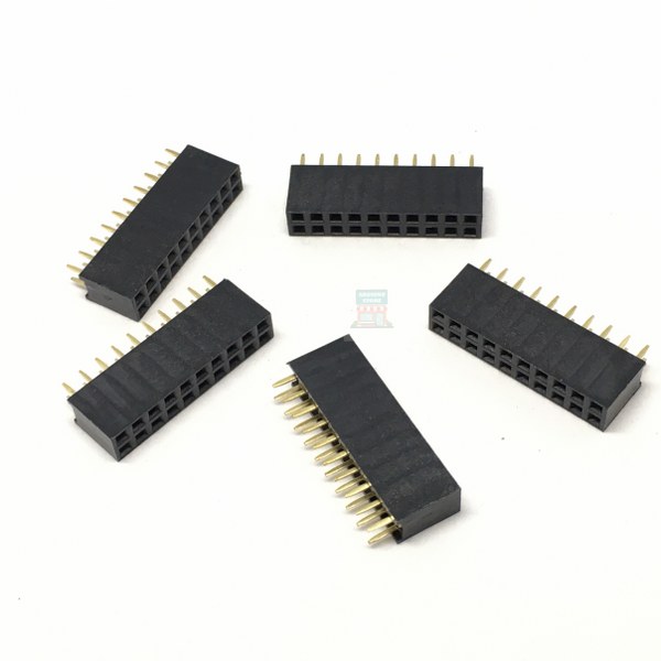 2.54mm 2x10 F Pin 5pcs