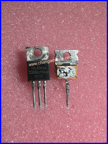 IRLB3034 Mosfet N 40V 195A TO-220 ใส่อินเวอร์เตอร์ 12 v ได้กำวัตห์ดีมาก ความร้อนน้อย แท้ถอด