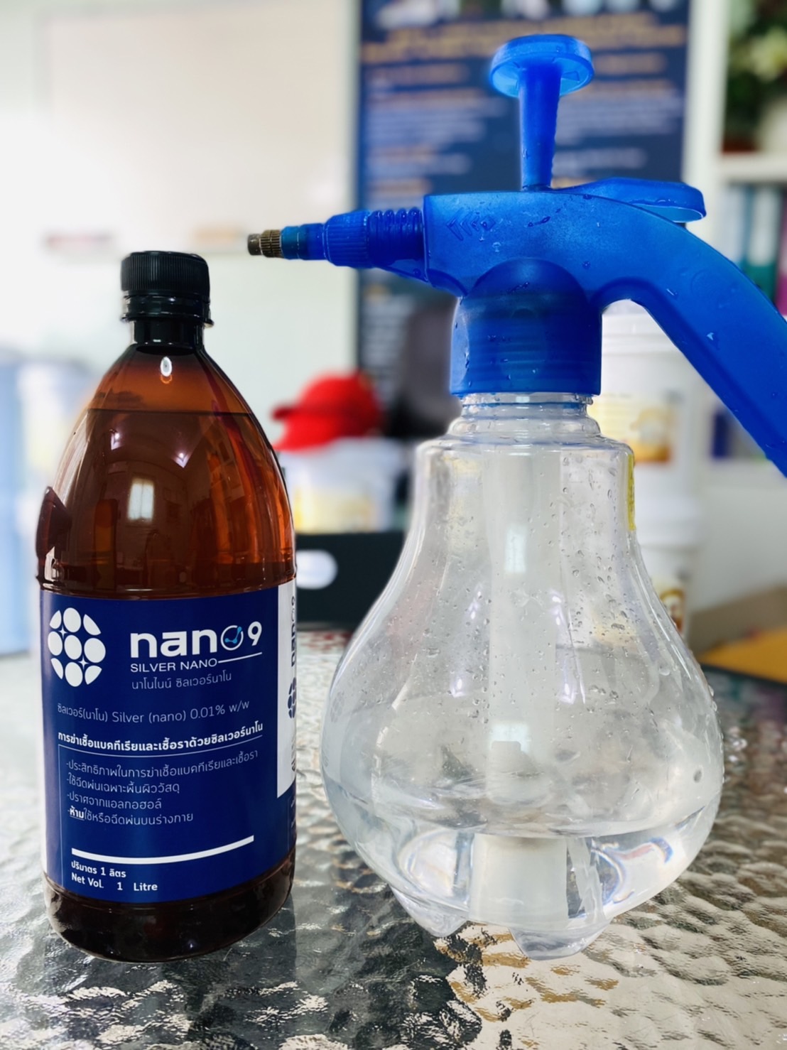 น้ำยาฆ่าเชื้อ Nano9 Silver Nano