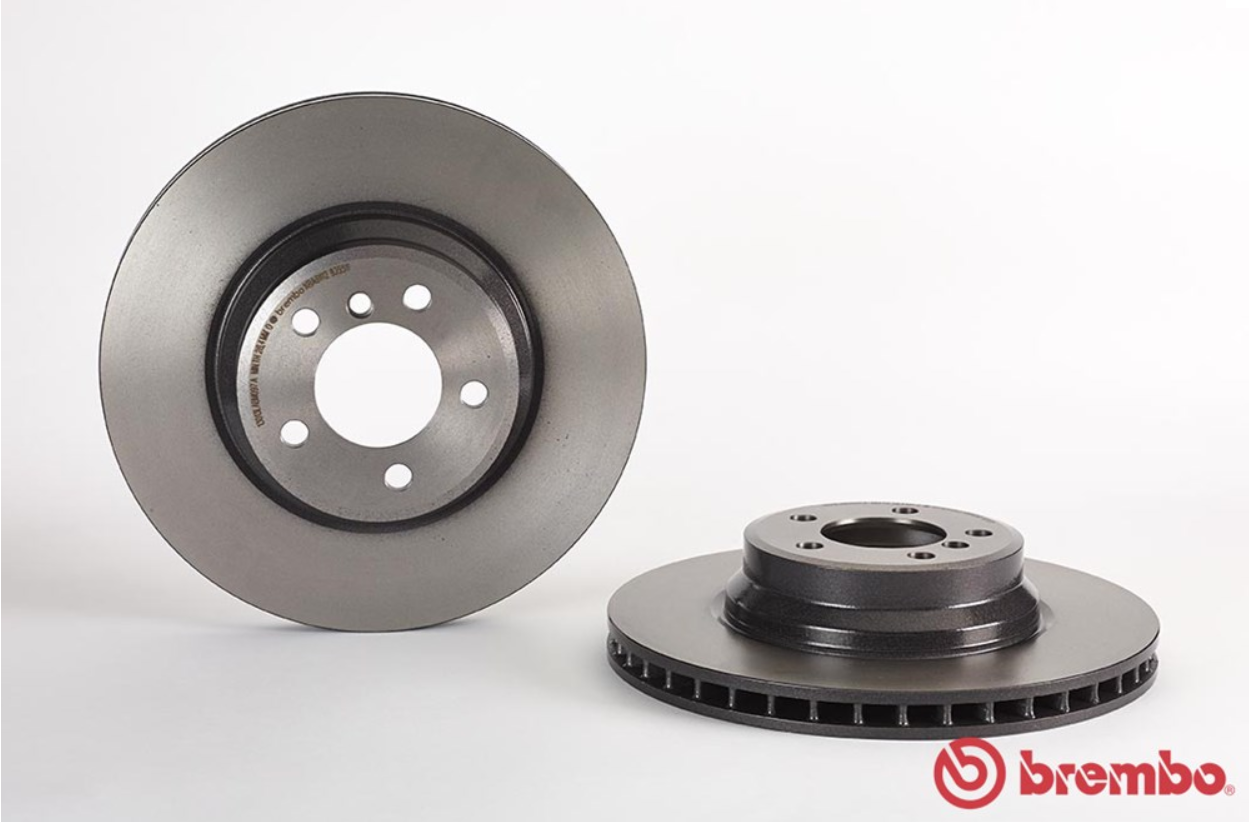 จานเบรค BMW E65 E66 740i 750i (คู่หน้า) ปี 2001 ขึ้นไป / Brembo
