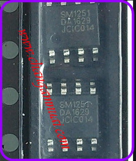 SM1251 IC LED ไดร์เวอร์คอนโทรล ชุดขับแบ็คไล้ท์