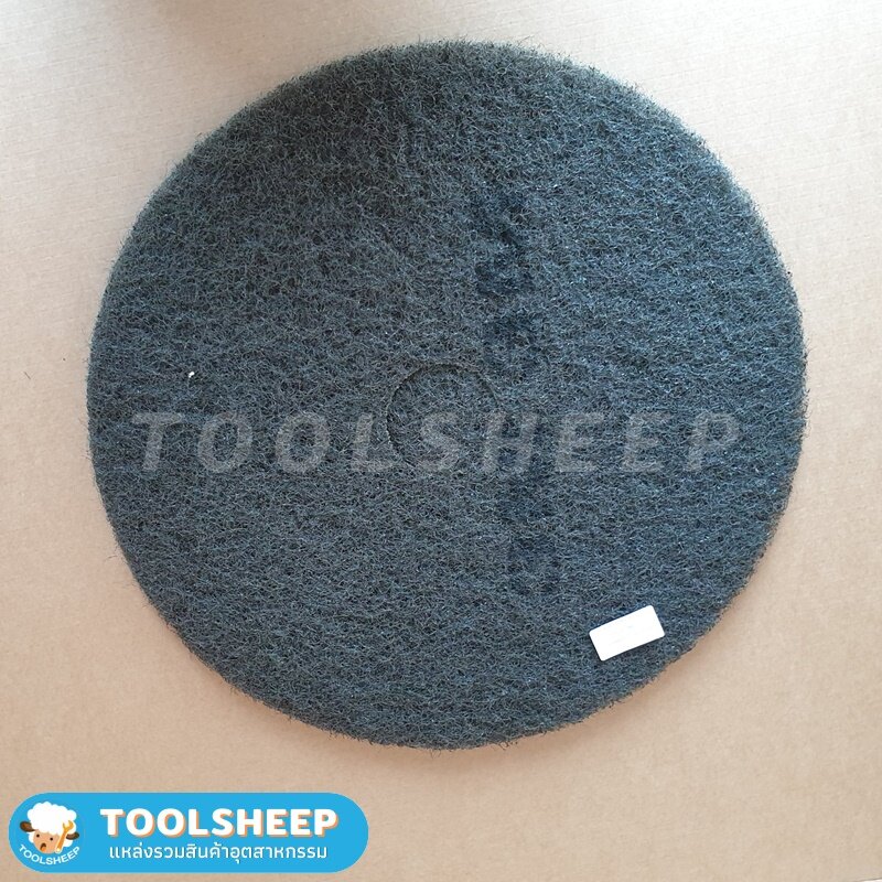 แผ่นสก็อตไบร์ทขัดพื้น 3M (สีดำ) สำหรับเครื่องขัดพื้น CHAMPION