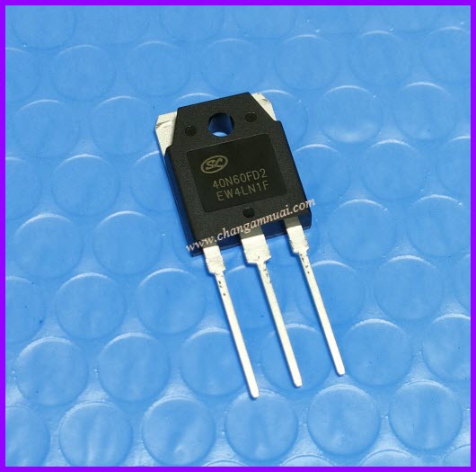 40N60FD2 40N60 600V 40A IGBT ยี่ห้อ Silan แท้ TO-3P