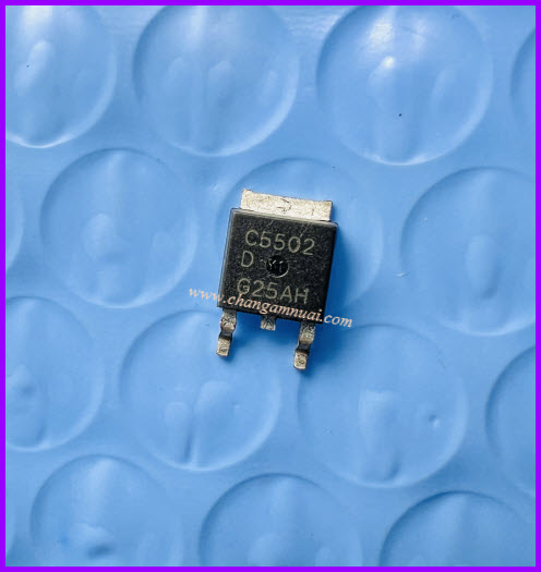 C5502 ทรานซิสเตอร์ 600V 2A NPN TO-252 มีแดมป์