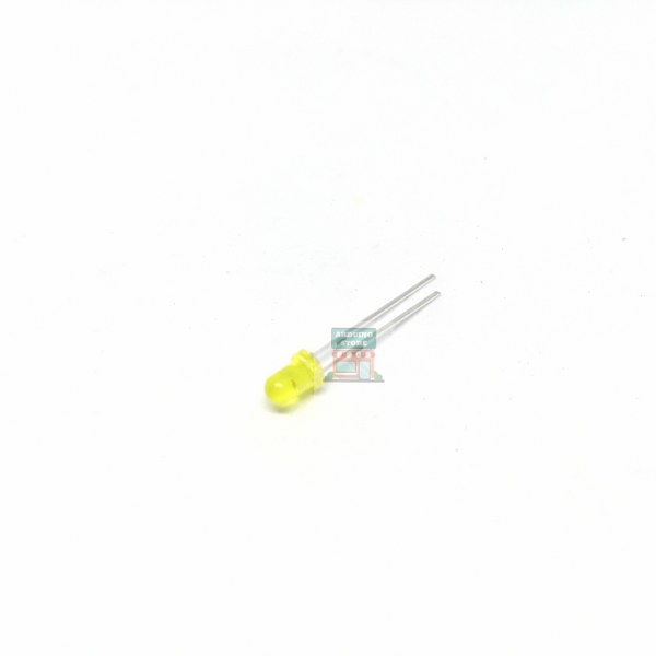 3mm LED Yellow 10pcs