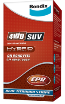 ผ้าเบรค-หน้า Vigo 4x2 ปี 04 - 08 (Bendix-4WD)