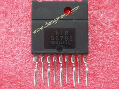 STRS6708 STRS6708A IC สวิทช์ชิ๊งทีวี แท้ถอด