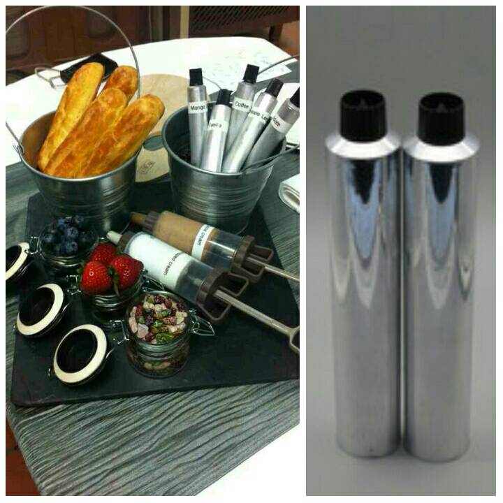 cocktail tube สีซิลเวอร์ 5กรัม