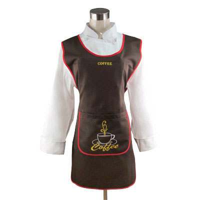 ผ้ากันเปื้อน ติดกระดุมด้านข้าง 2 ข้าง