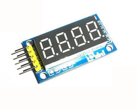 โมดูลแสดงค่าตัวเลข 4 หลัก Four digital tube module LED display