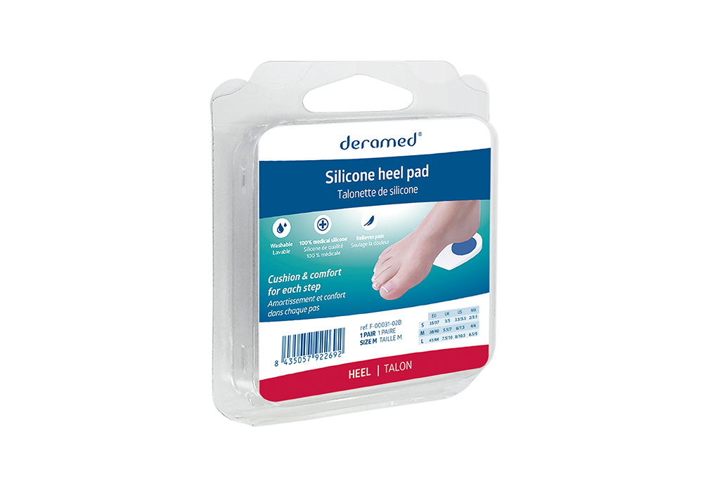 SILICONE HEEL PAD ซิลิโคนรองส้นเท้า