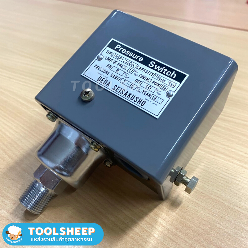 เพรสเชอร์สวิทช์ UEDA รุ่น PSP-200A (Pressure Switch)