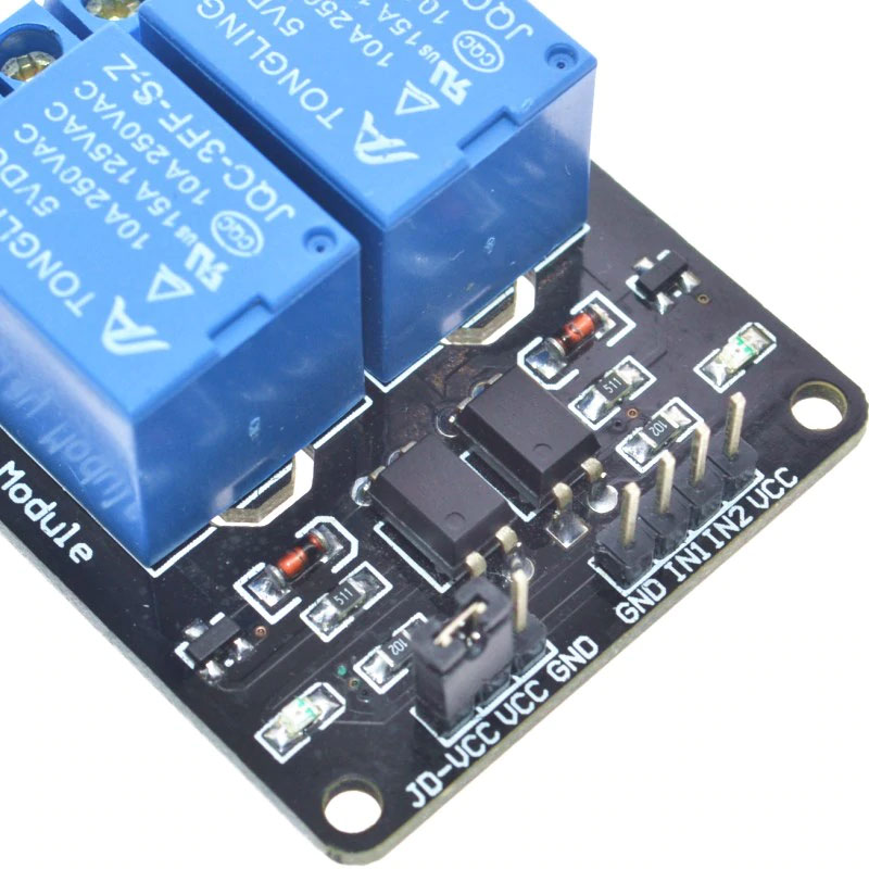 Relay 2 Channel 5V DC Low Level Trigger