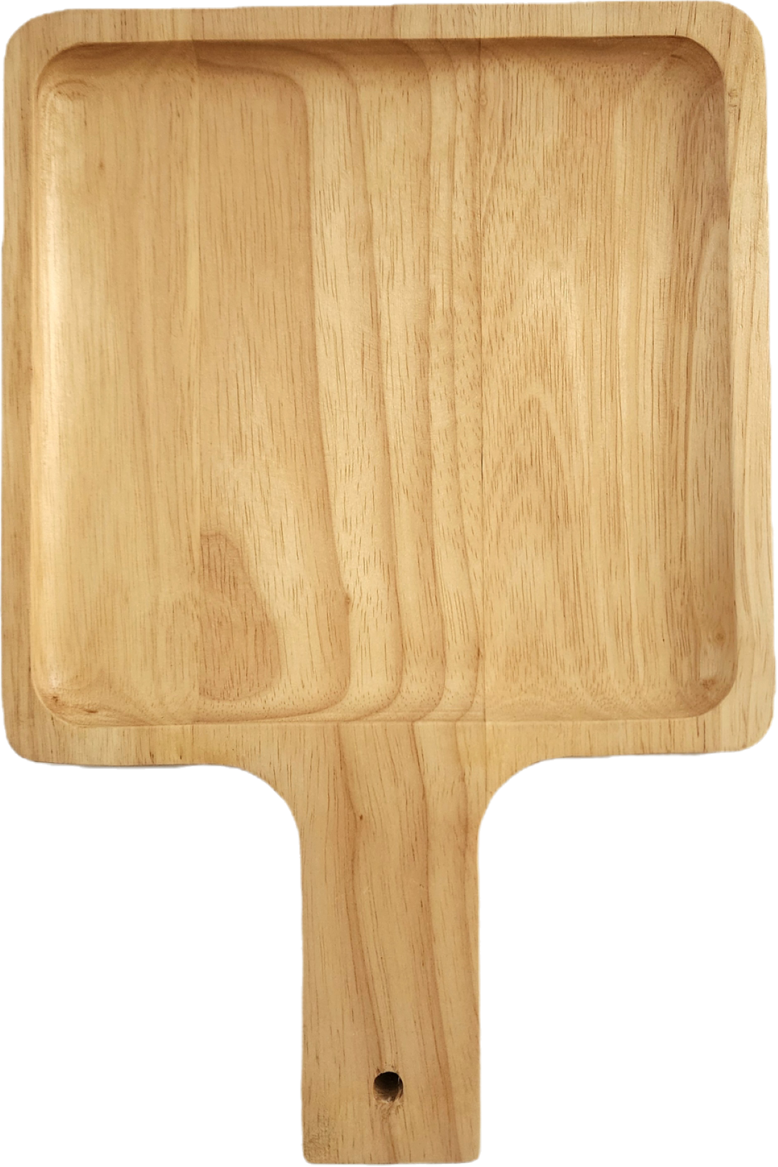 MINIWOOD เขียงมีด้ามจับ จานมีด้าม ขนาด 8x12 นิ้ว