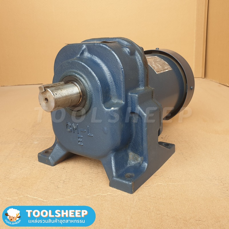 มอเตอร์เกียร์ MITSUBISHI 1/2HP Type GM-L