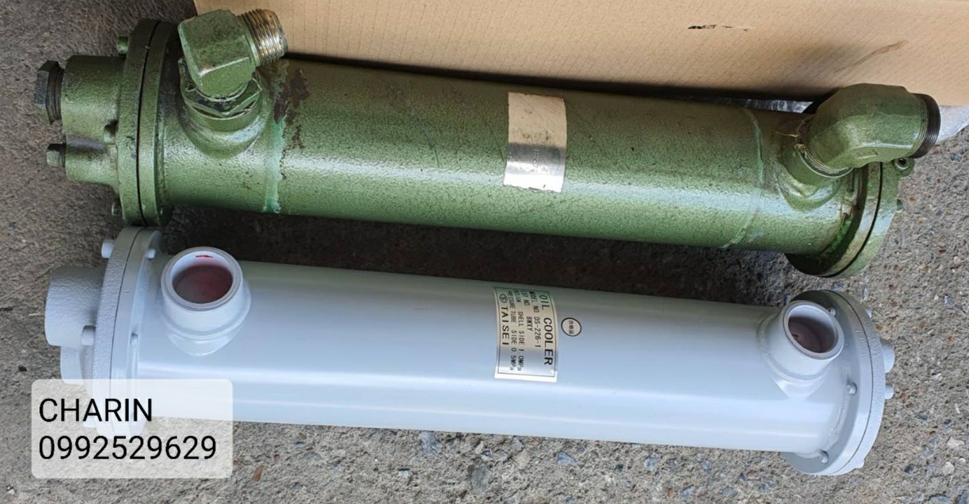 OR-250 Oil Cooler (Hydraulic Heat Exchanger) ไฮดรอลิค ออยคูลเลอร์ ออยล์คูลเล่อร์ Water Type