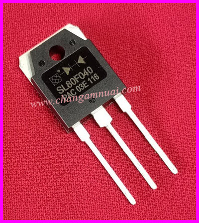 SL80F040 TO-3P ไดโอดตู้เชื่อม 80A 400V