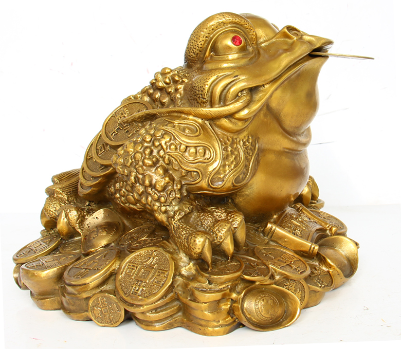 กบคาบเหรียญ (กบ 3 ขา) ช่วยเรียกทรัพย์