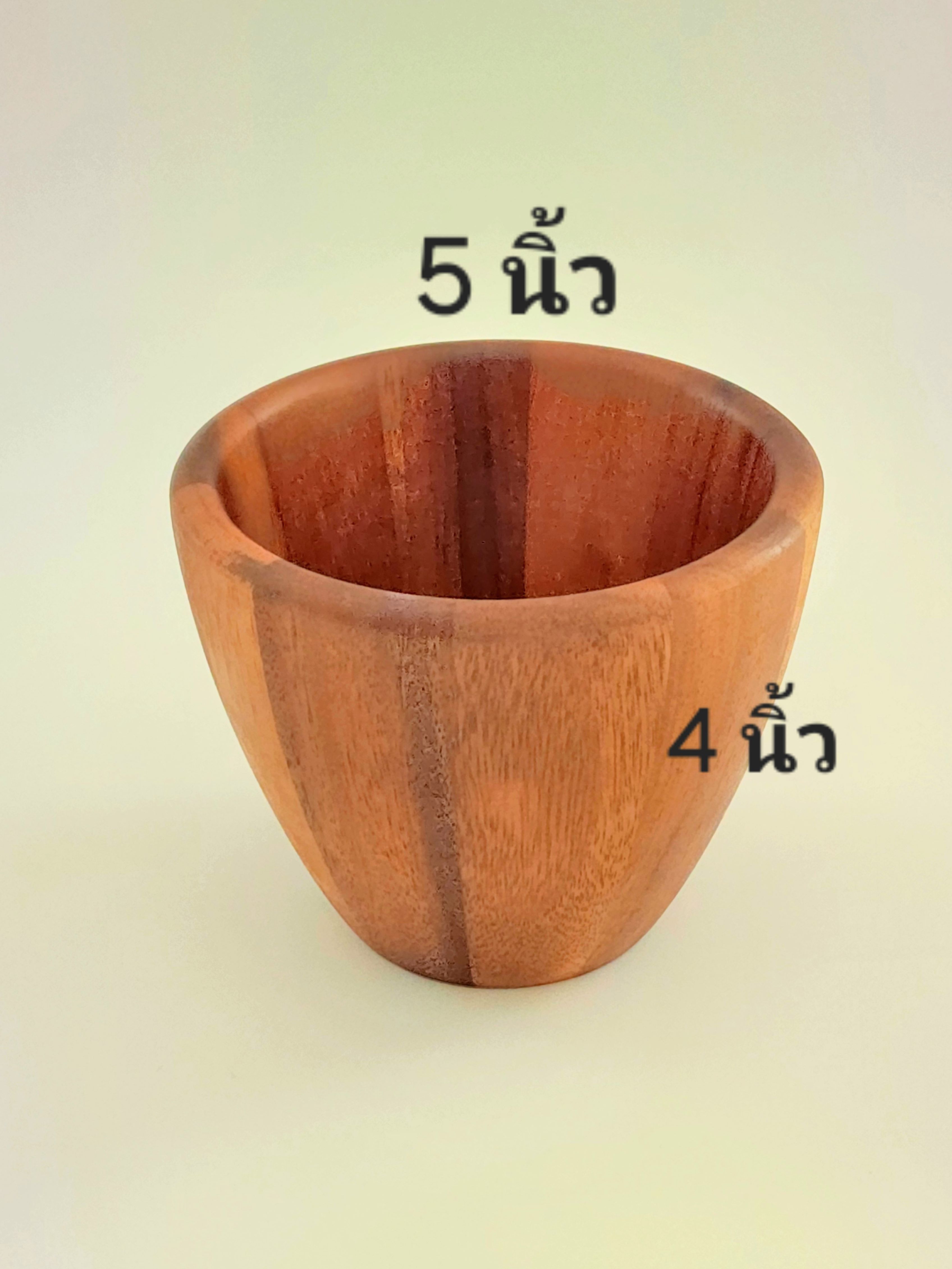 MINIWOOD ชามไม้จามจุรี ขนาด 5 x 4 นิ้ว
