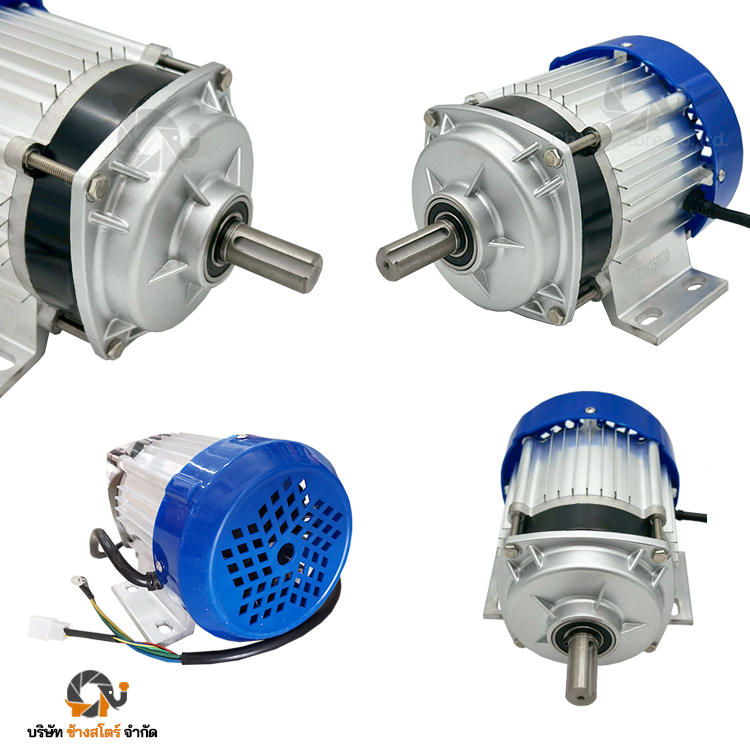 มอเตอร์ DC บัสเลส แกน 19 มิล 500W 24V