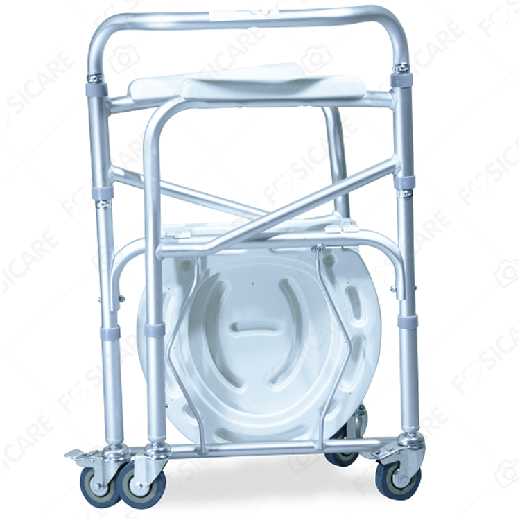 เก้าอี้อาบน้ำพร้อมนั่งถ่าย รุ่น W-02 มีล้อ