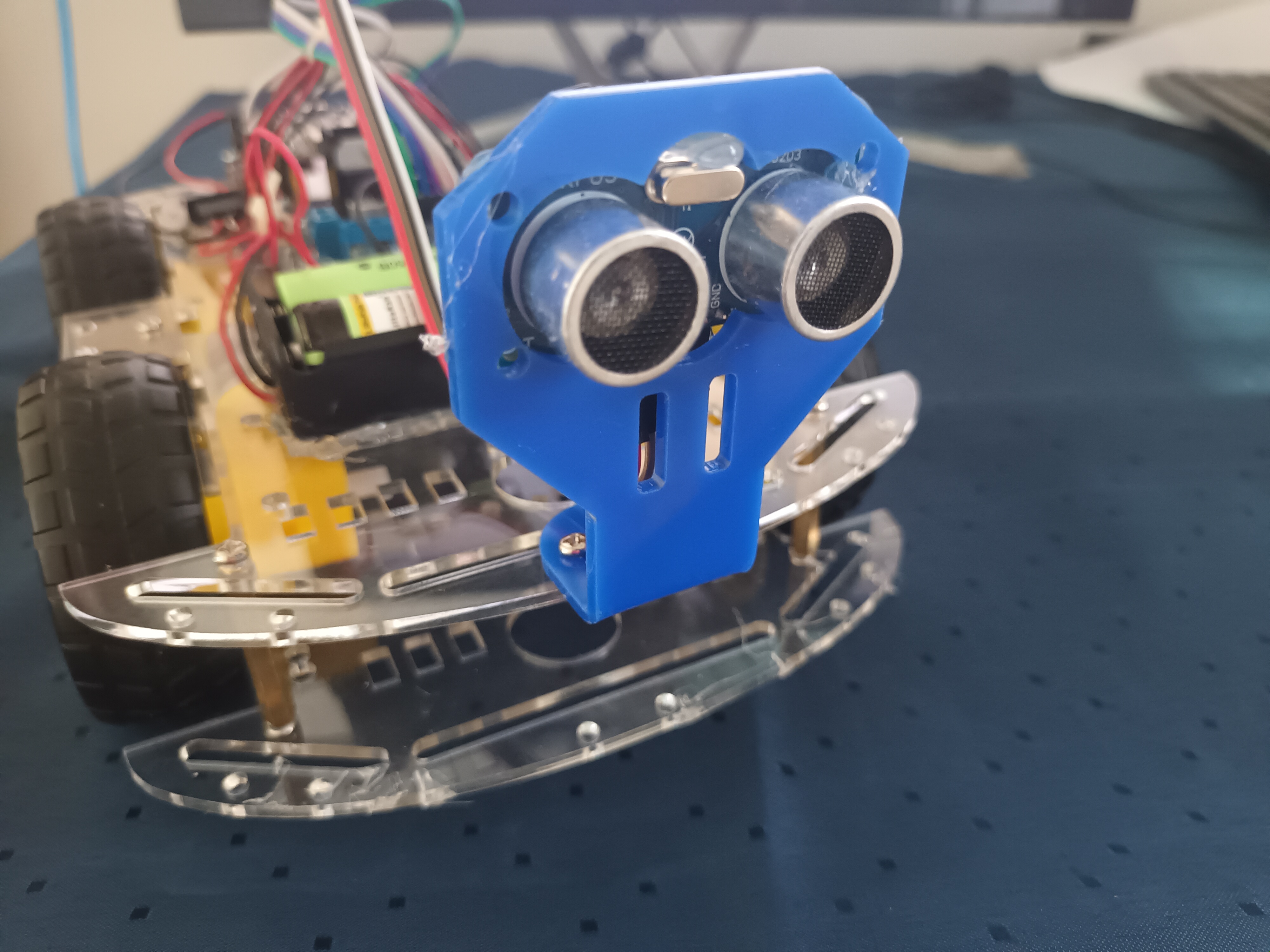 ชุดคิท หุ่นยนต์หลบสิ่งกีดขวาง ESP32