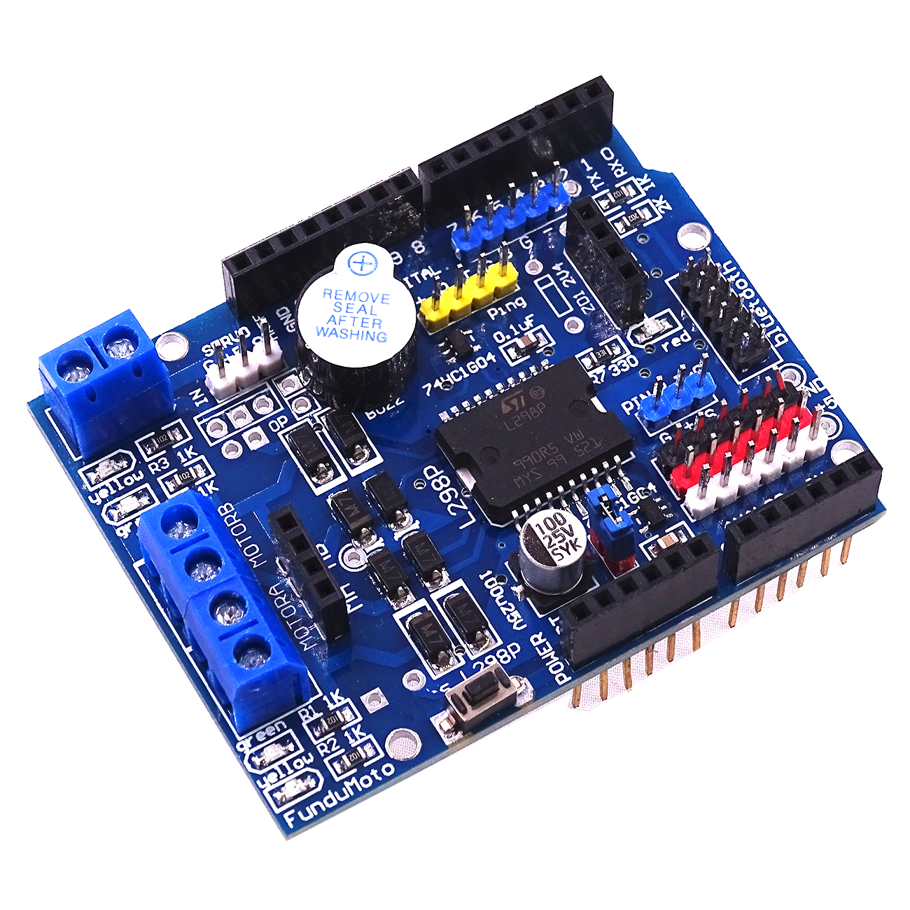 L298P Motor Shield Board