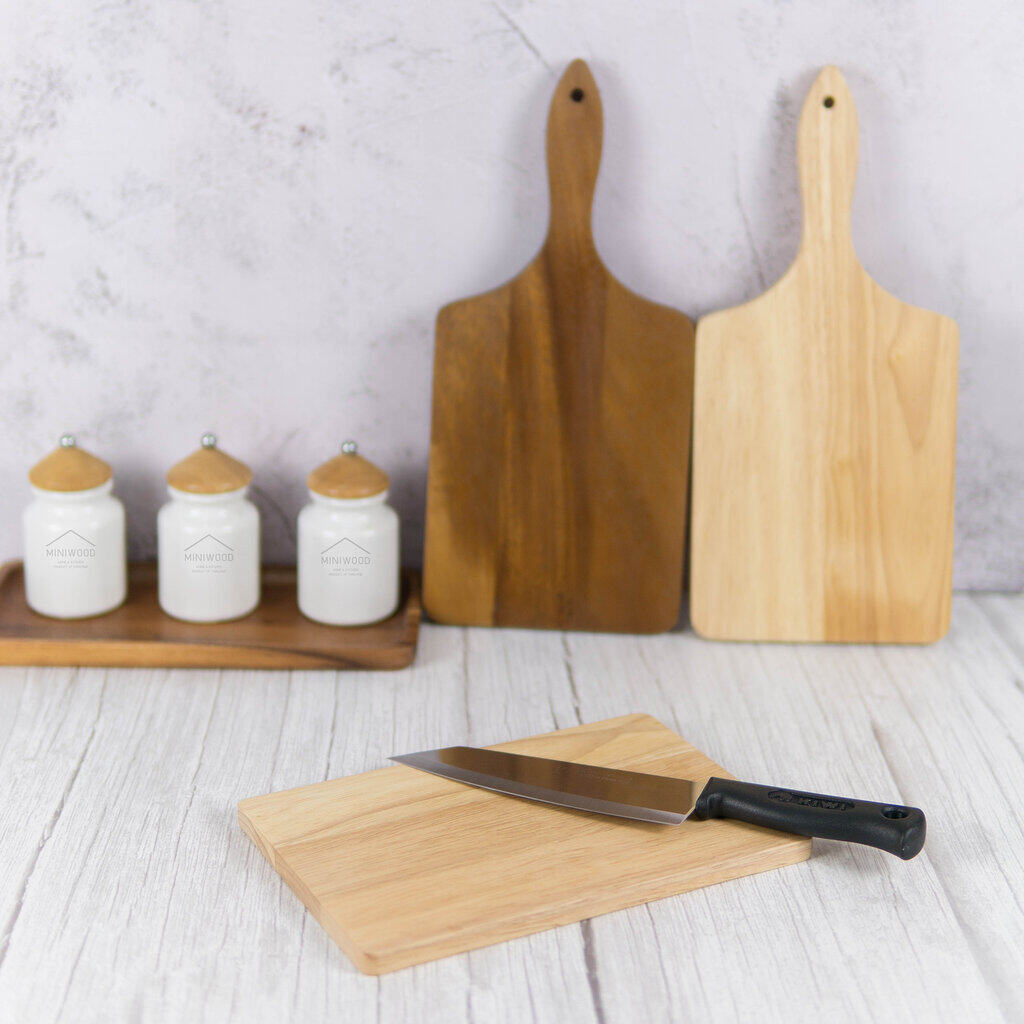 MINIWOOD เขียงเล็ก เขียงแขวน เขียงไม้จริง Chopping Board