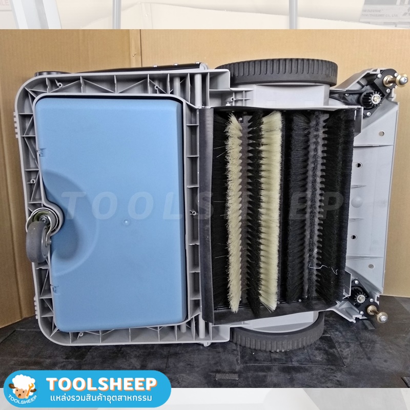 รถกวาดฝุ่นแบบเข็น KRANZLE รุ่น Power Sweeper 2+2