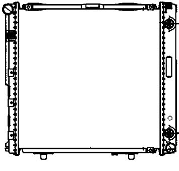 BEHR หม้อน้ำ BENZ E(W124) 230E