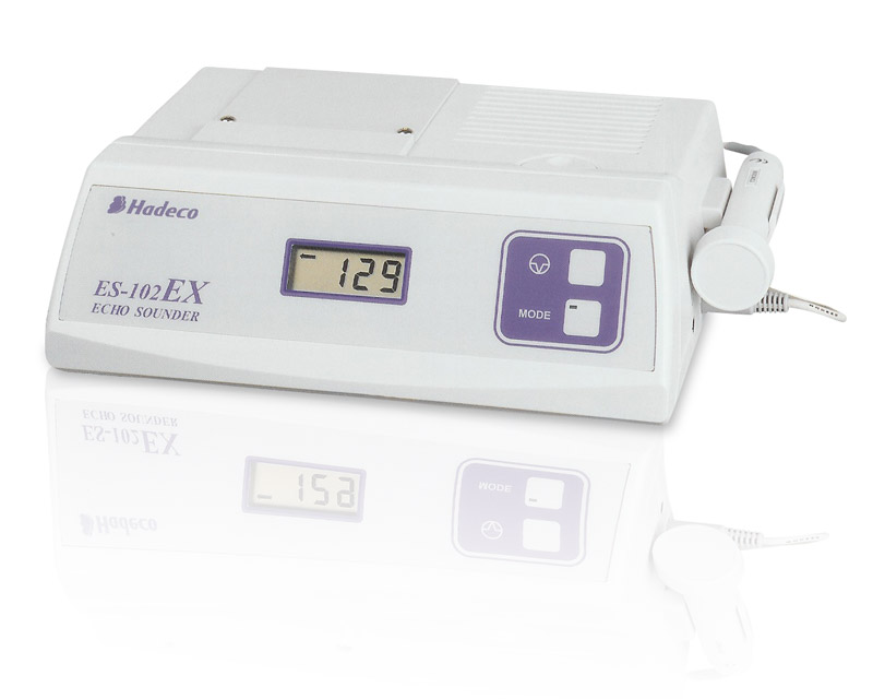 เครื่องฟังเสียงหัวใจทารกในครรภ์แบบตั้งโต๊ะ ยี่ห้อ Hadeco รุ่น ES102EX ( 2MHz )