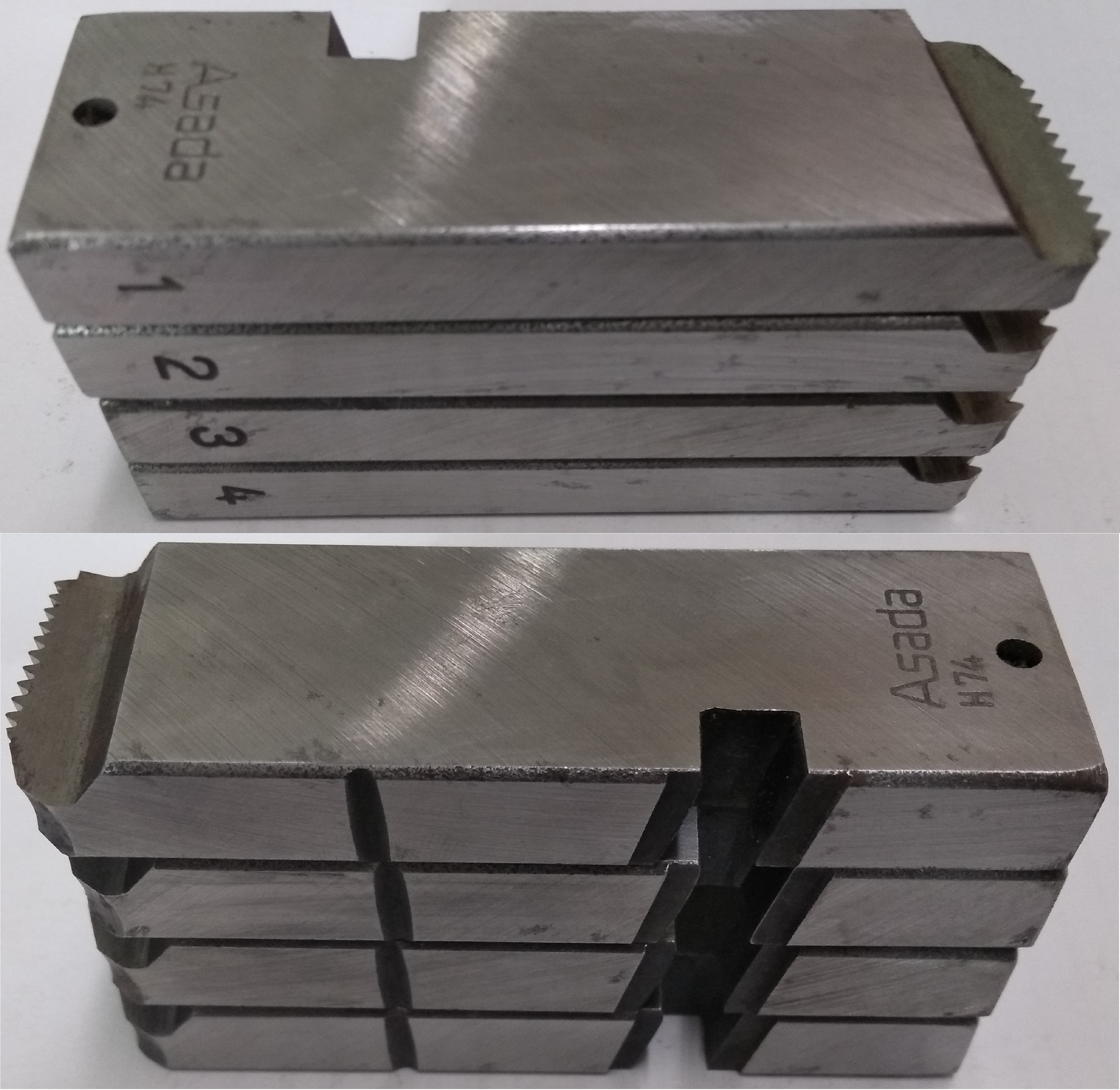 ฟันต๊าป "ASADA" BSPT ขนาด ½"-¾" (A PT) NO.89211