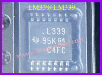 IC L339 / LM339 SOP-14 Quad Differential Comparators