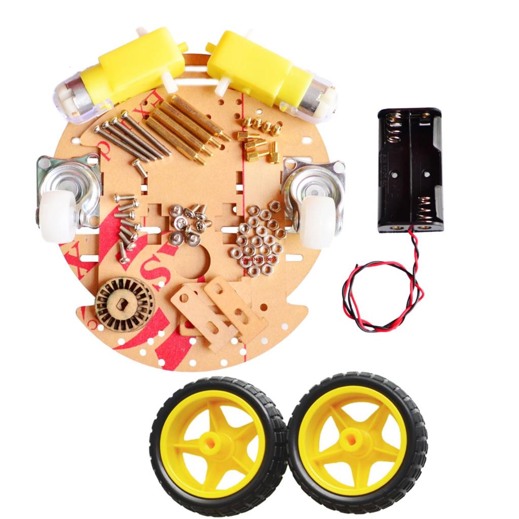 2WD Smart Robot Car 2 Layer Chassis Kits