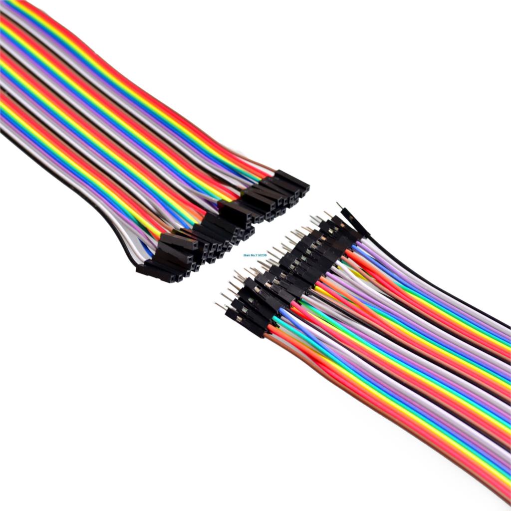 Jumper (F2M) cable wire 40pcs 2.54mm 20cm Female to Male