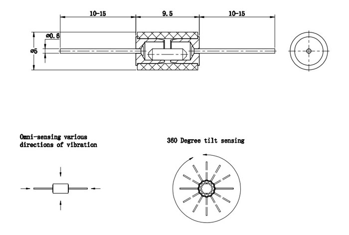 Vibration Sensor Module NC Type