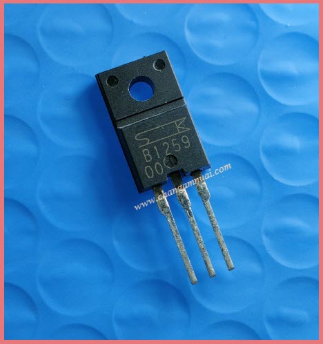 B1259 250V 6A ทรานซิสเตอร์ PNP Darlington TO-220F แท้