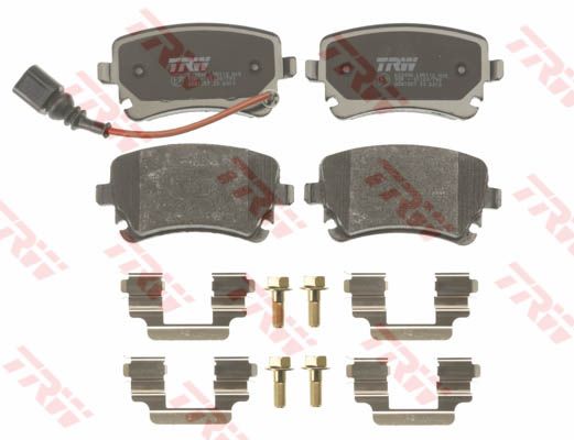 ผ้าเบรค TRW ล้อหลัง Volkswagen Caravelle T5 TDI 2.5 ปี 2005 ขึ้นไป COTEC (GDB1557)