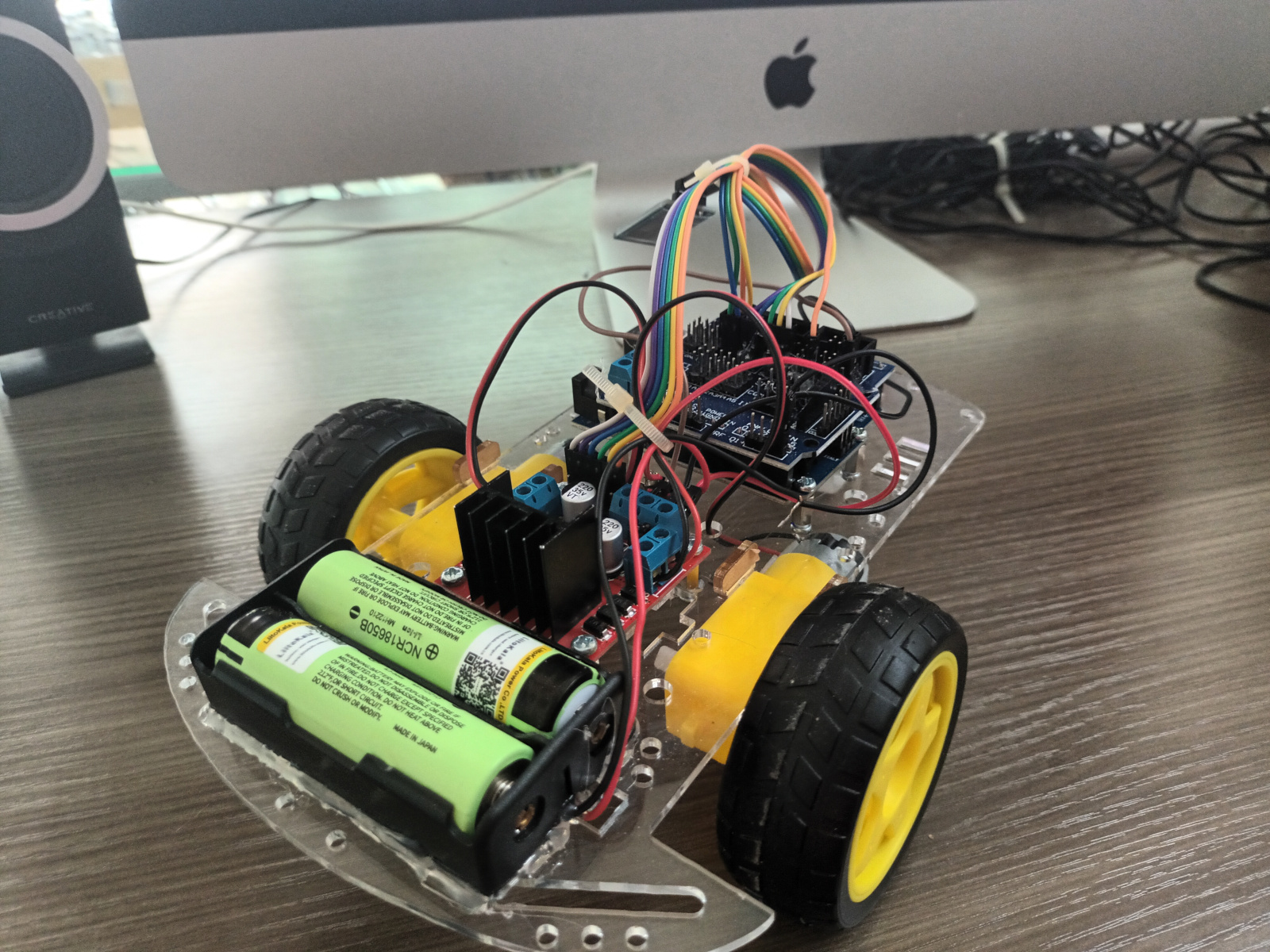 ชุดคิท หุ่นยนต์ Arduino บังคับ ด้วยแอพ บลูทูธ (Bluetooth)
