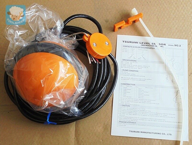 สวิทช์ลูกลอยไฟฟ้า TSURUMI รุ่น MC-2 (6เมตร)