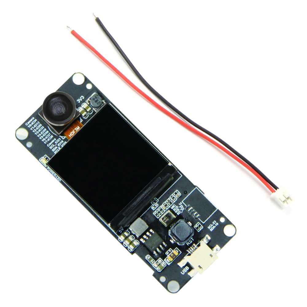 TTGO T-Camera Plus ESP32-DOWDQ6 Display Camera Module