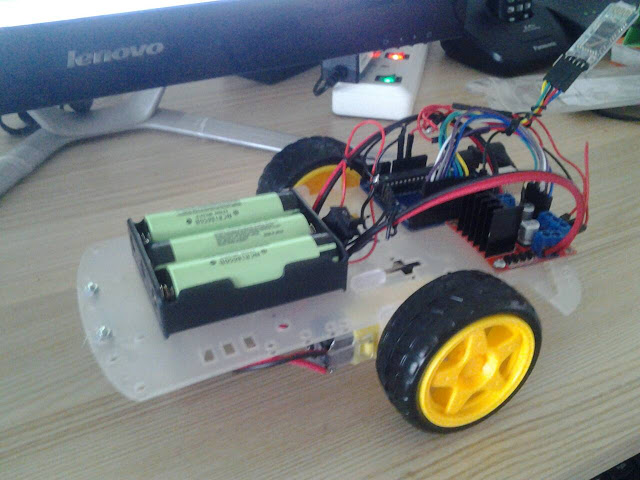 ชุดคิท รถบังคับ Arduino กับ แอพแอนดรอยด์