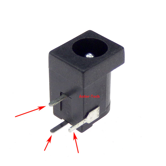 DC Power Jack Socket Connector 5.5x2.5