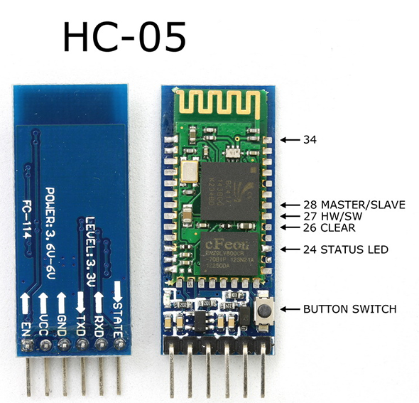 HC-05 Bluetooth Master Slave