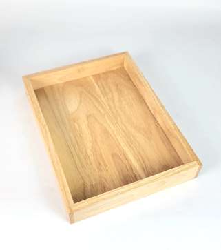 MINIWOOD ถาดเครื่องดื่ม กระบะพื้นไม้จริง Wooden Tray