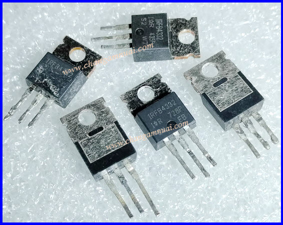 IRFB4332 Mosfet N 250V 60A TO-220 แท้ถอดชิพใหญ่