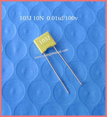 103J 0.01uf 10nF 100v คาปา Polypropylene Film 5มิล