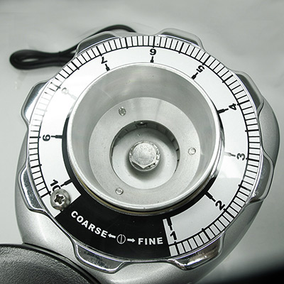 เครื่องบดกาแฟ JX-600 350W. มาพร้อมแทมเปอร์ในตัว